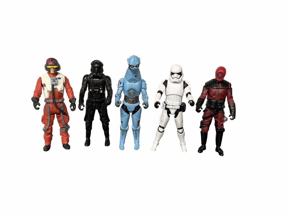 Star Wars The Force Awakens 3.75” Action Figure Lot: Of 5 Hasbro